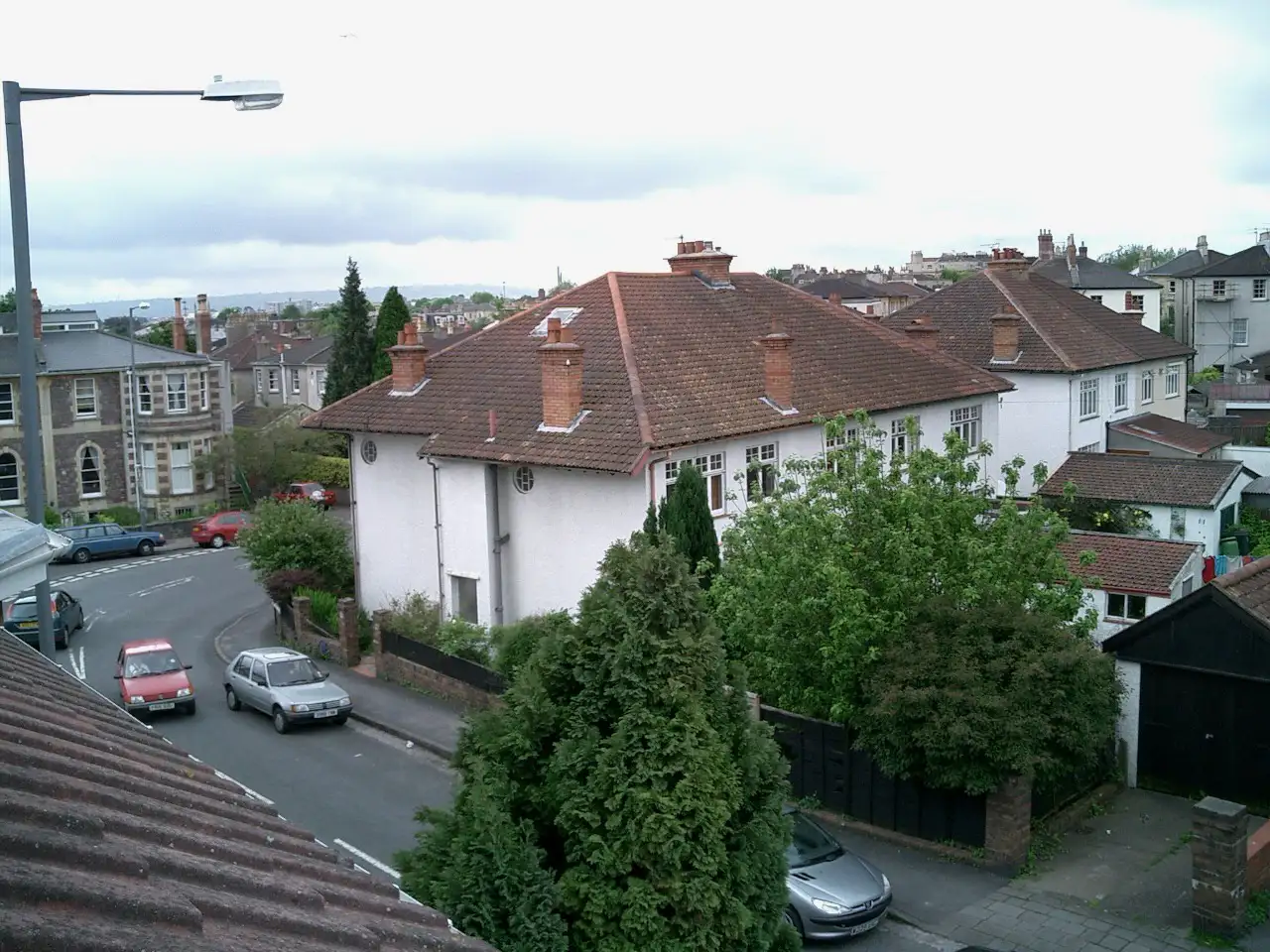 The view from my window - The first photo with my digital cameraMay 2023, Chapel Green Lane, Bristol