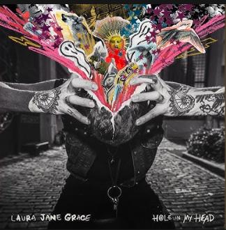 Album cover for Hole In My Head by Laura Jane Grace