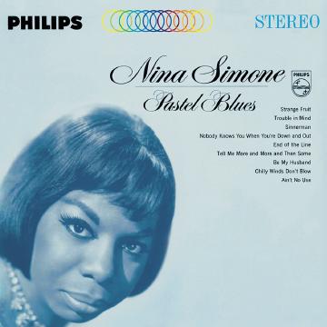Album cover for Pastel Blues by Nina Simone
